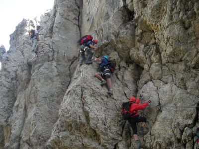 013-Aufstieg zum Masare-Klettersteig